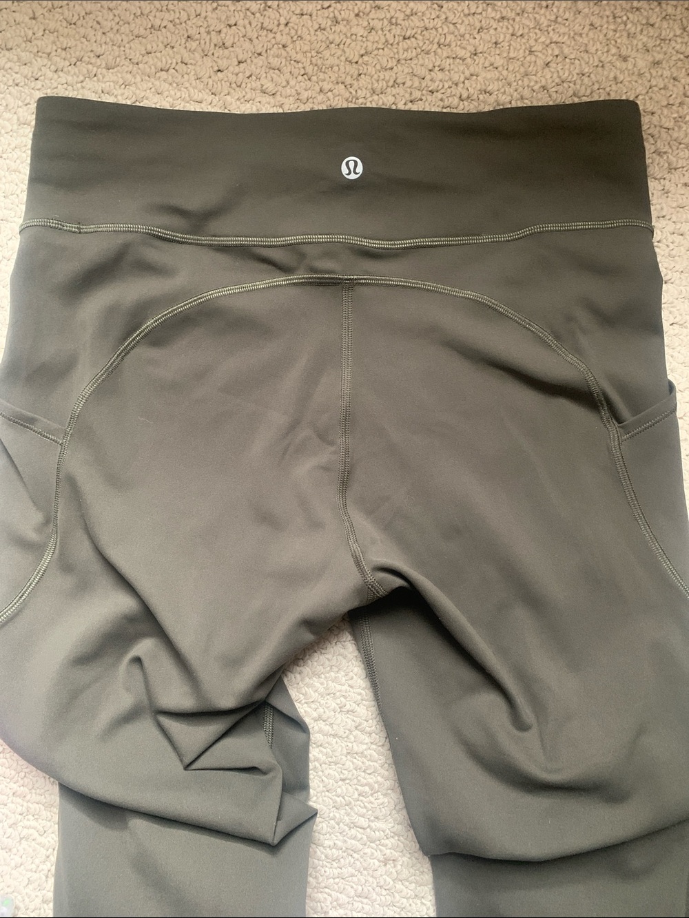 Lululemon Green Leggings size 10